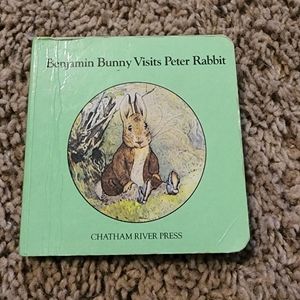 * Vintage * Benjamin Bunny Visits Peter Rabbit Book